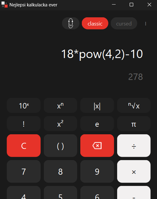 Snímek aplikace Nejlepší kalkulačka ever